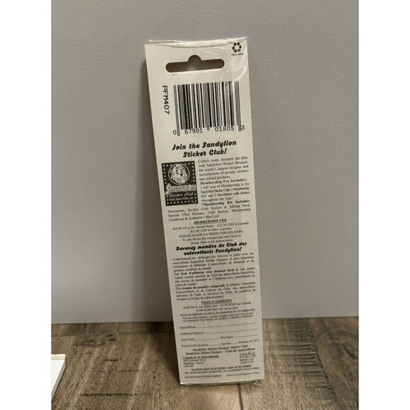 Vintage Sandylion Fuzzy Fruit Sticker - Picture 4 of 6